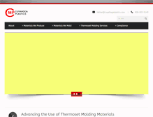 Tablet Screenshot of cuyahogaplastics.com